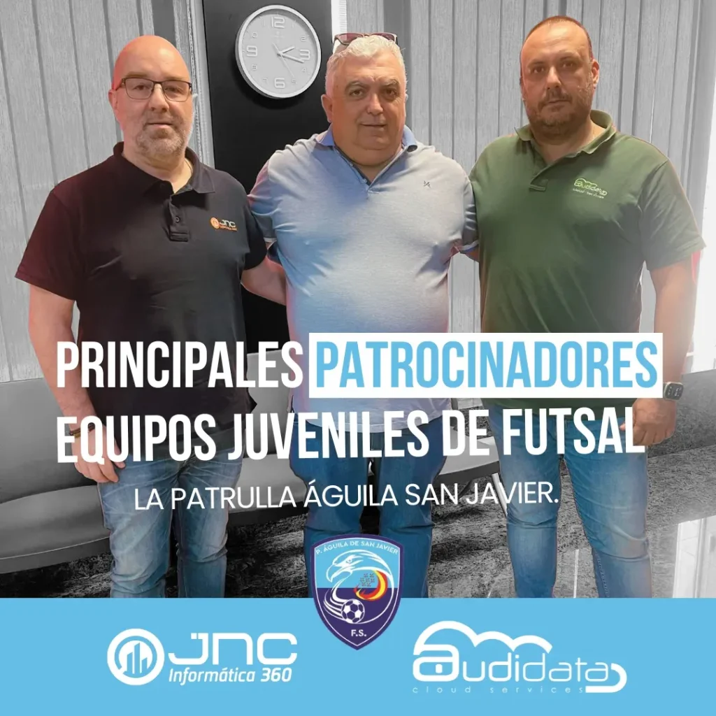 JNC Audidata patrocinio futsal patrulla aguila